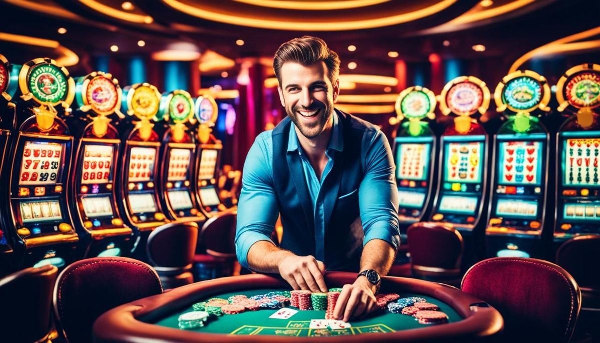 Pemain menikmati akses sportsbook dan kasino langsung di margabola lewat perangkat mobile dengan lancar dan nyaman